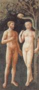 MASOLINO da Panicale Temptation of Adam and Eve oil
